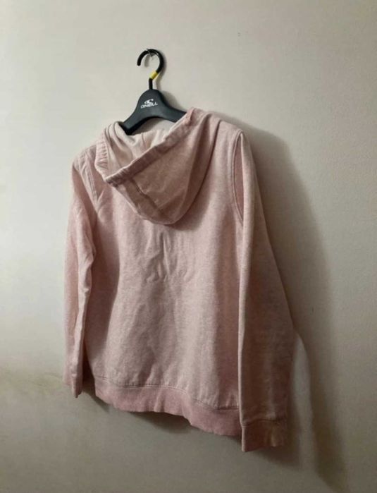 Hoodie Decathlon cor-de-rosa claro