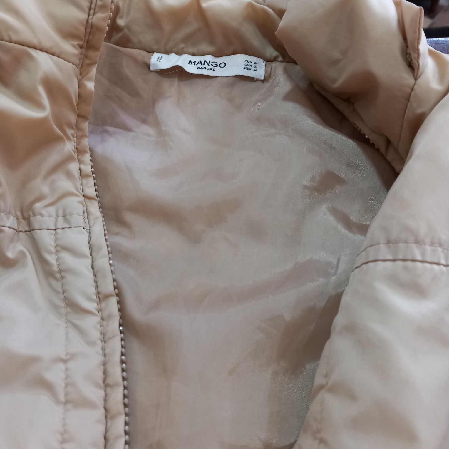 Parka de senhora Camel