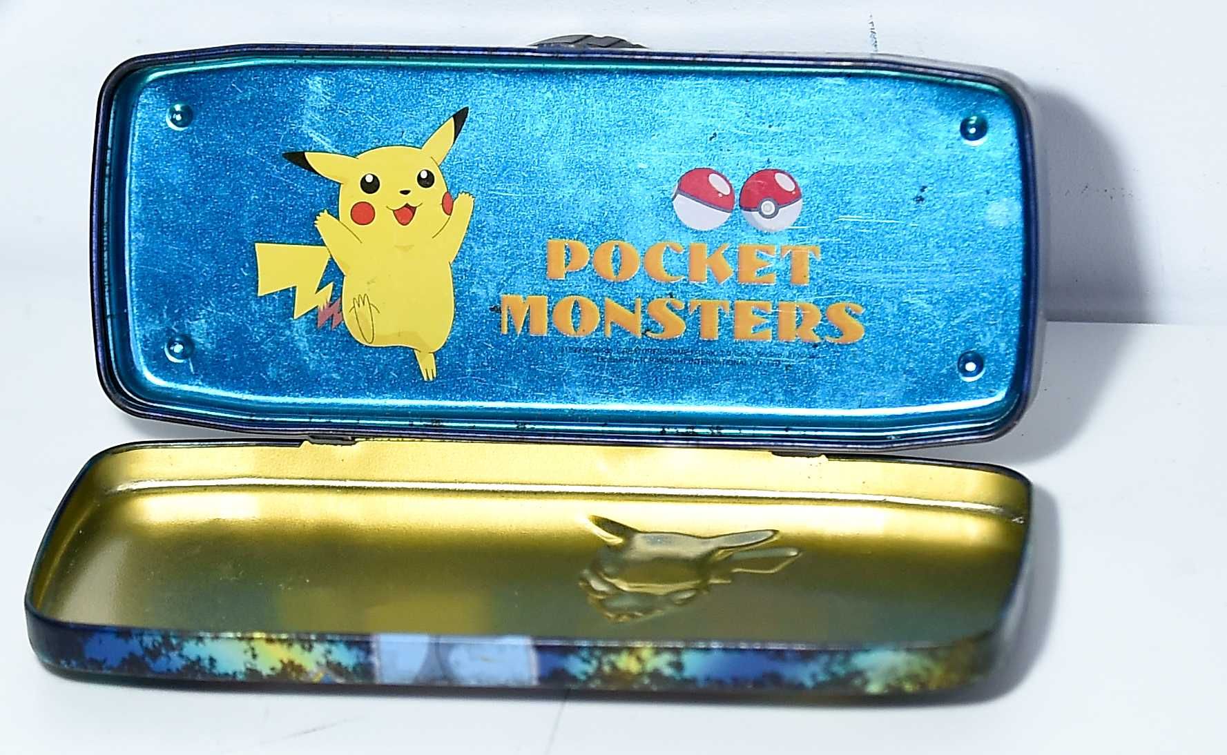 Piórnik Metalowy Pokemon Pocket Monster