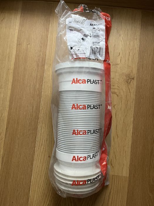 Труба гофрована для підключення унітазу Alcaplast