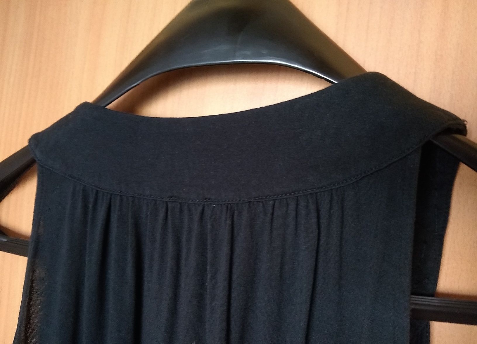 ESPRIT Elegancka bluzka na ramiączkach z kryształkami, Rozmiar XS-M