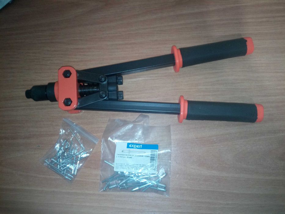 Заклепочник дворучний 300мм Ø3.2-4.8мм