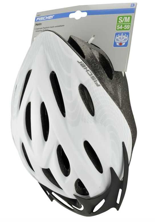 FISCHER HELM LED Kask Rowerowy MTB S/M 54-59