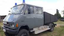 Steyr 690 4x4 doka brygadówka blokada