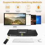 Przełącznik switch KVM 4x1 HDMI 4K 60Hz TESmart