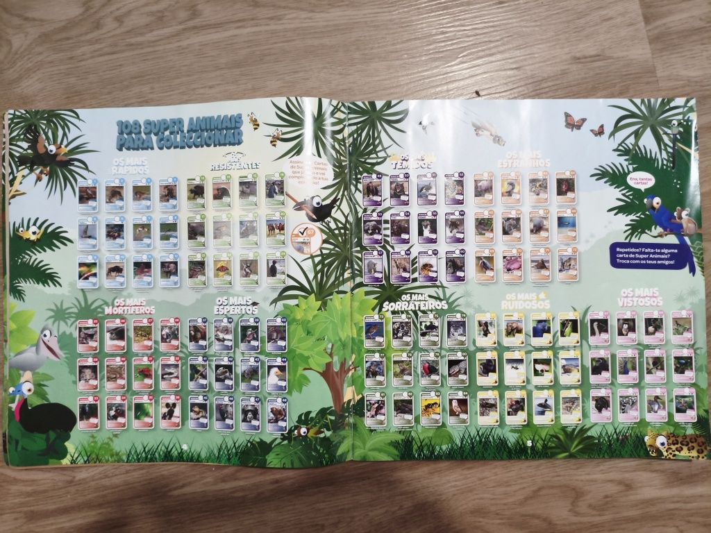 Coleção pingo doce super animais