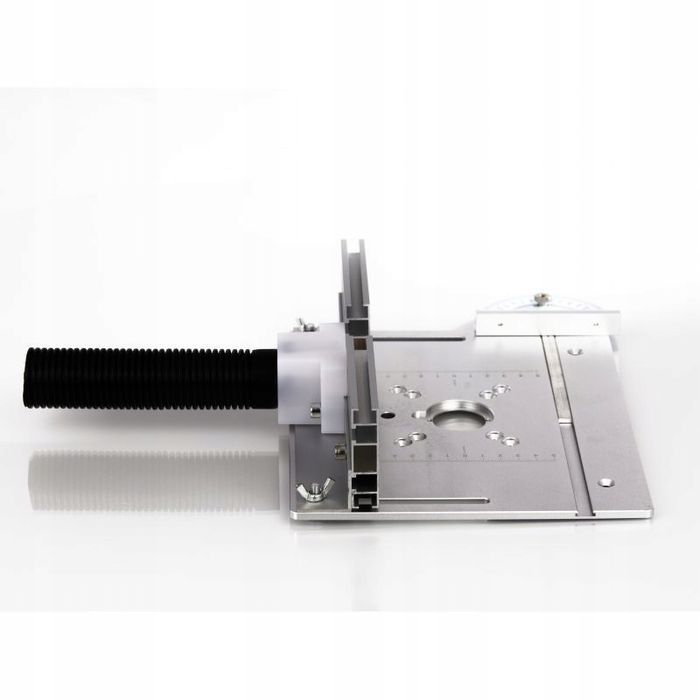 Płyta Blat Wkładkowa Do Stołu Frezarki Z Prowadnicą Płytka Aluminiowa