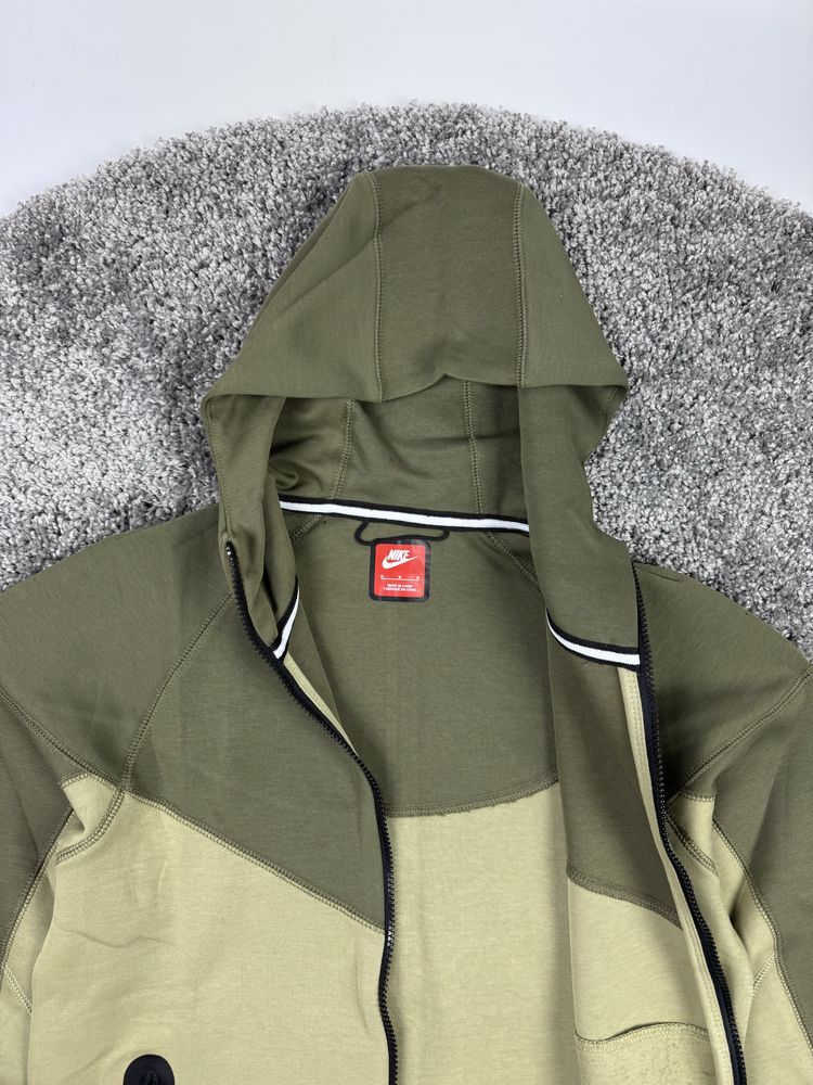 Кофта Nike tech fleece теч флис зіп худі зип худи S,M,L,XL