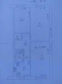 Продам 3-х кімнатну квартиру в тернівському районі.