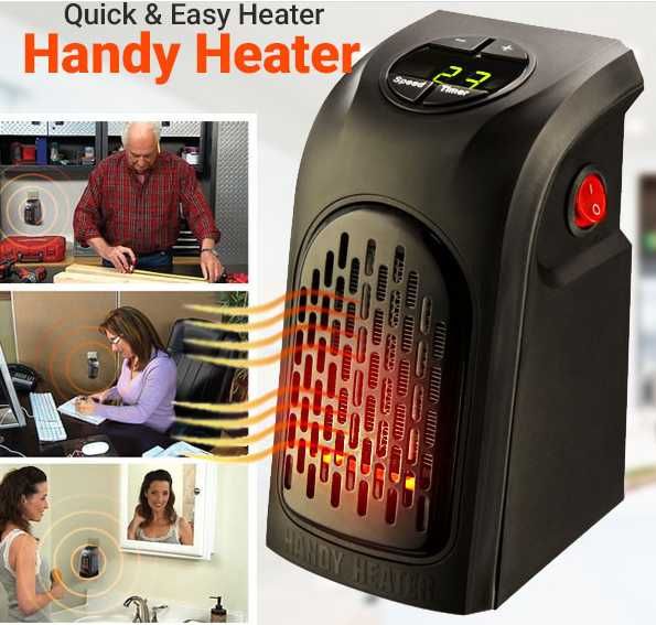 Обогреватель Handy Heater 400W Компактный Экономный Мощный с пультом