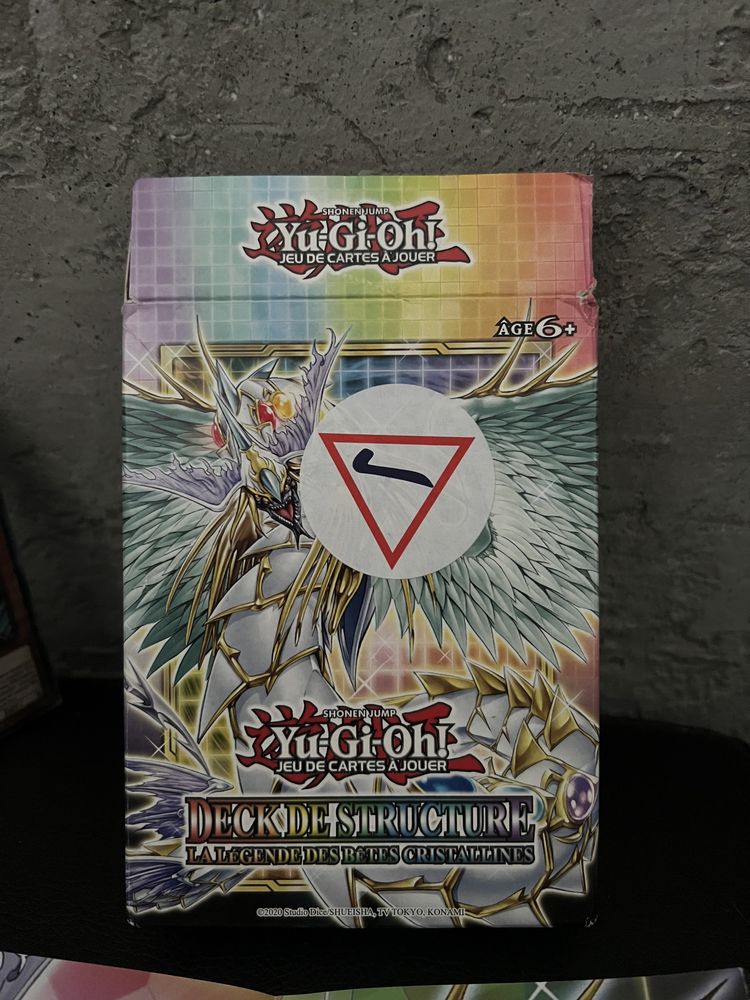 Yu-gi-oh talia struktury legenda o krysztalowych bestiach wersja fr