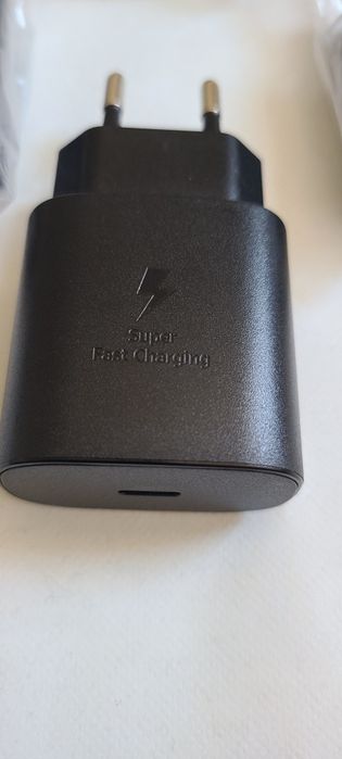 Зарядное Samsung Super fast 25W.  Кабель