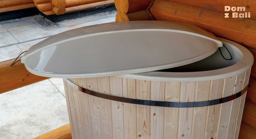 Pokrywa do Balii i ogrodowej do sauny, bani (drewniana)