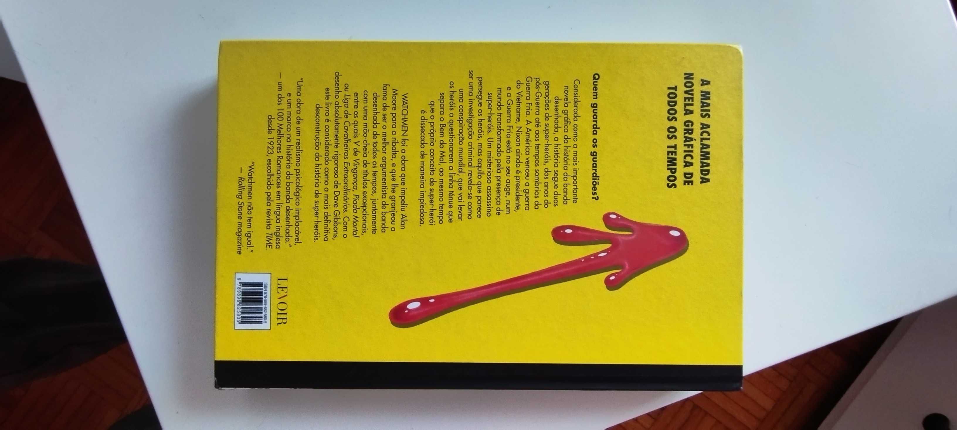 Livro Watchmen capa dura brochura