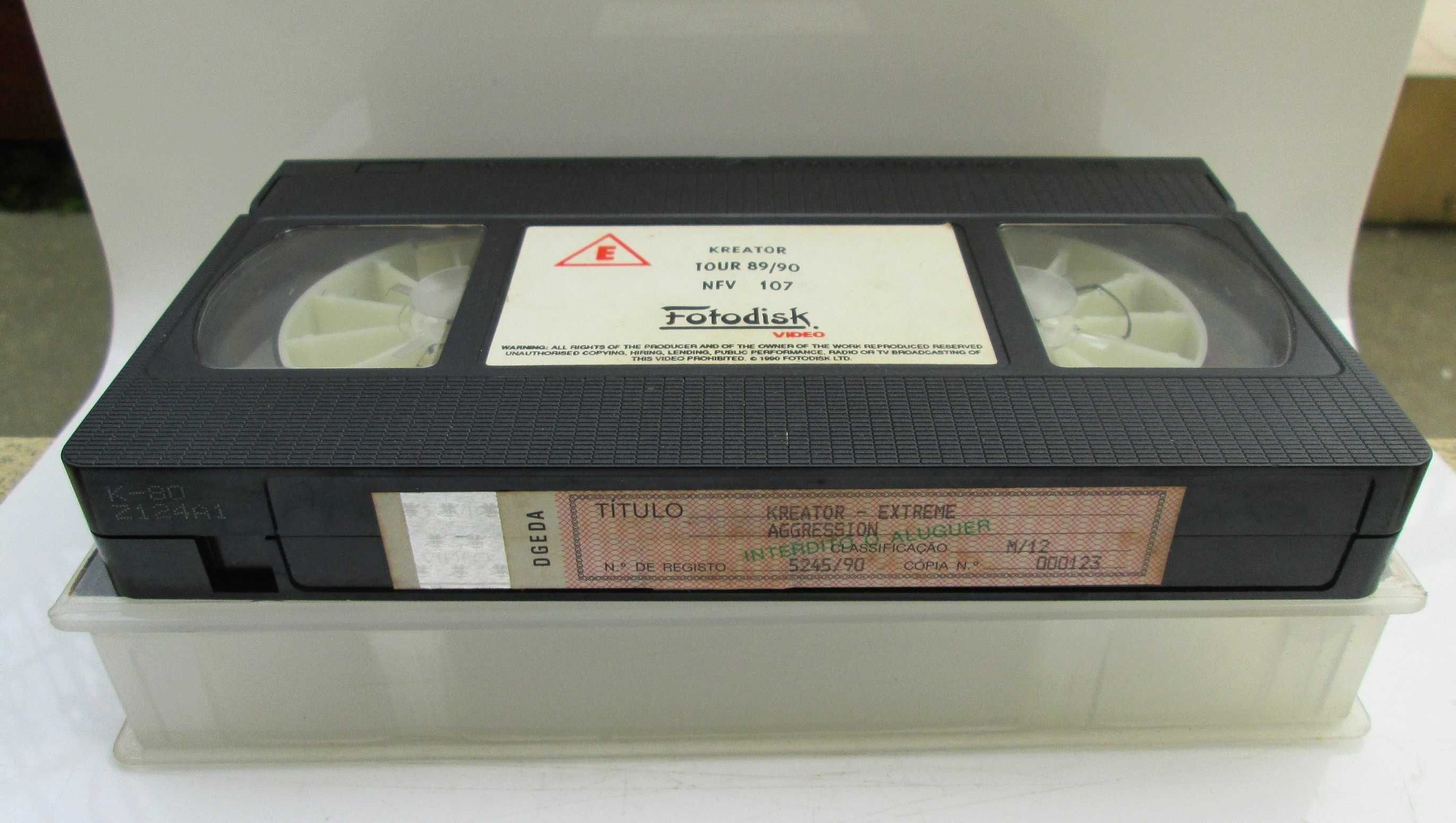 VHS Kreator, Extreme Aggression Tour 1989/90
