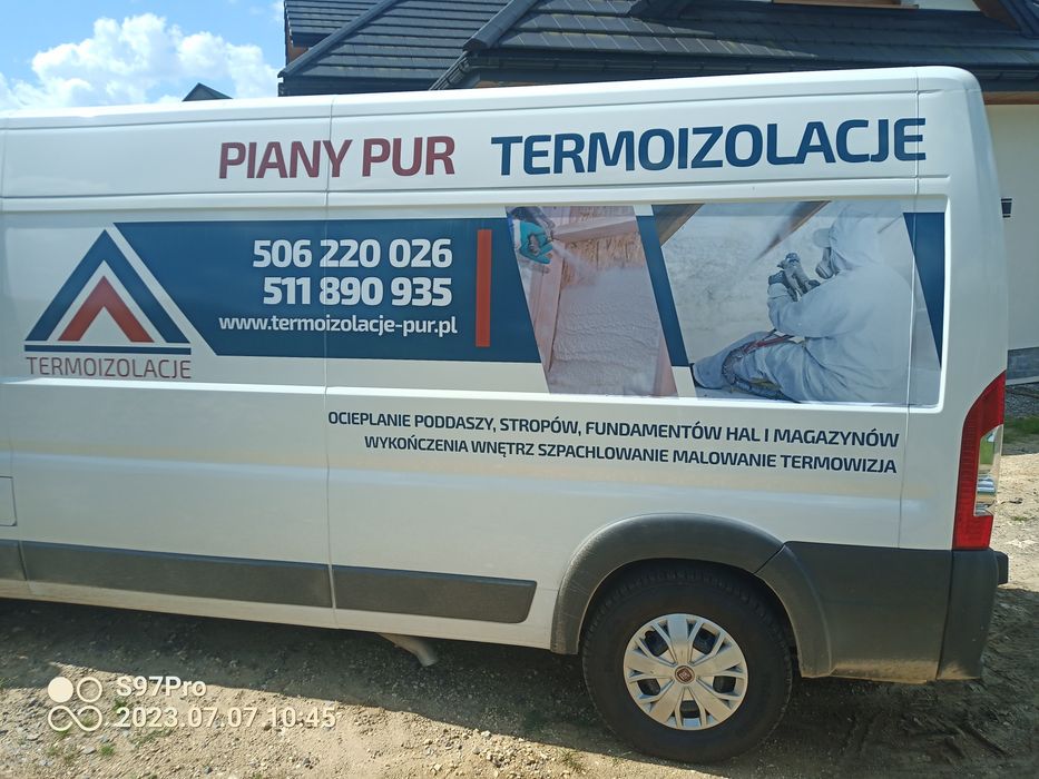 Ocieplanie pianą Pur Olkusz