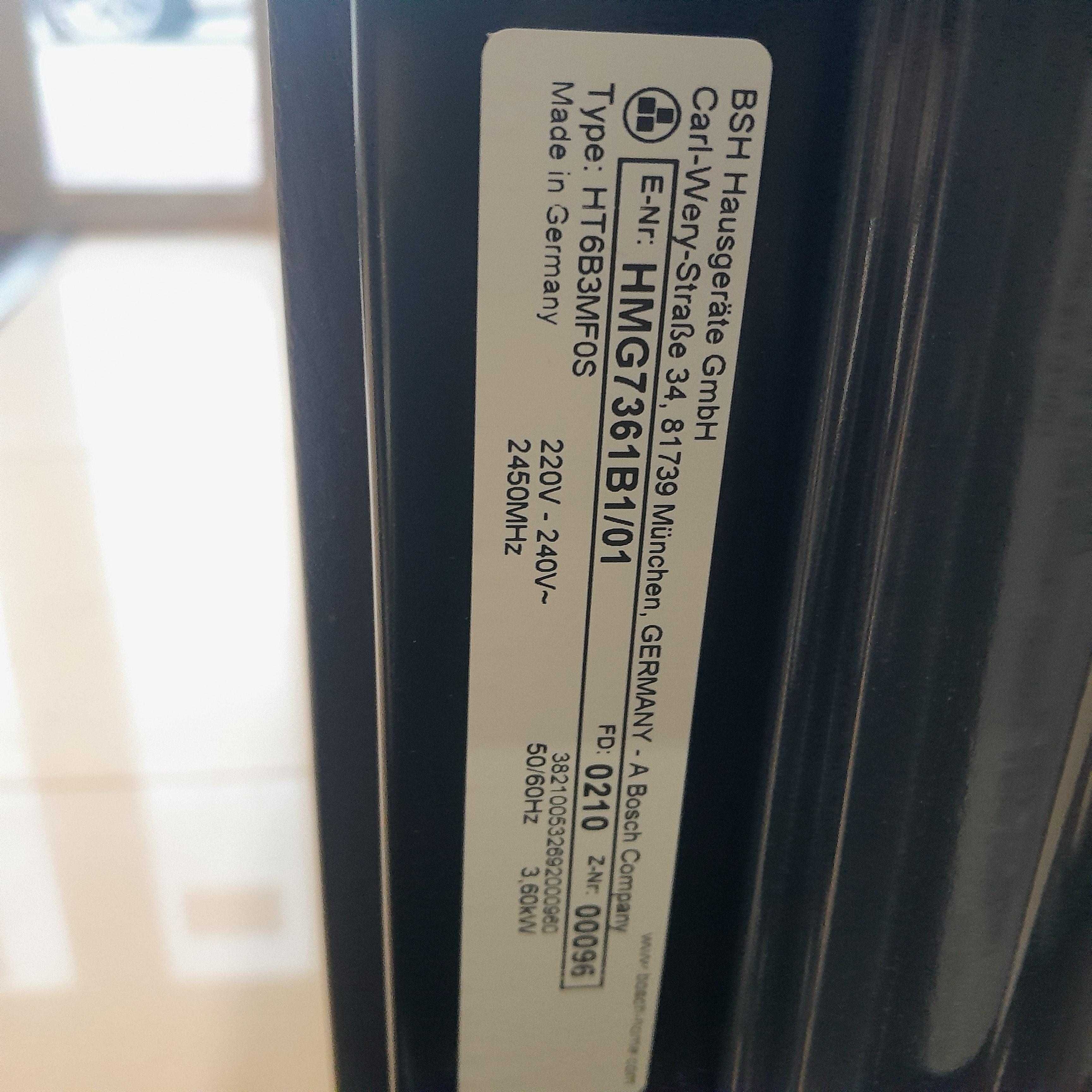 Bosch HMG7361B1 piekarnik z mikrofalą