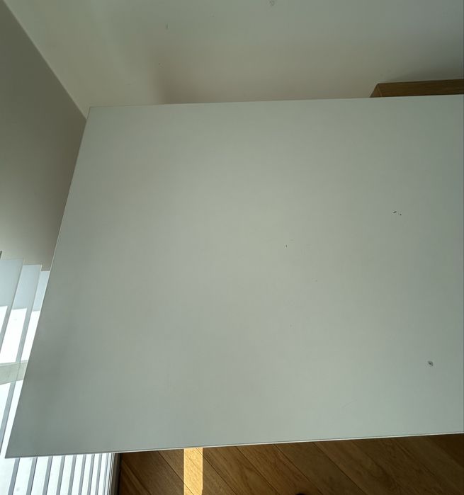 Biurko białe wymiar 60x120 dwie szuflady robione na zamówienie.