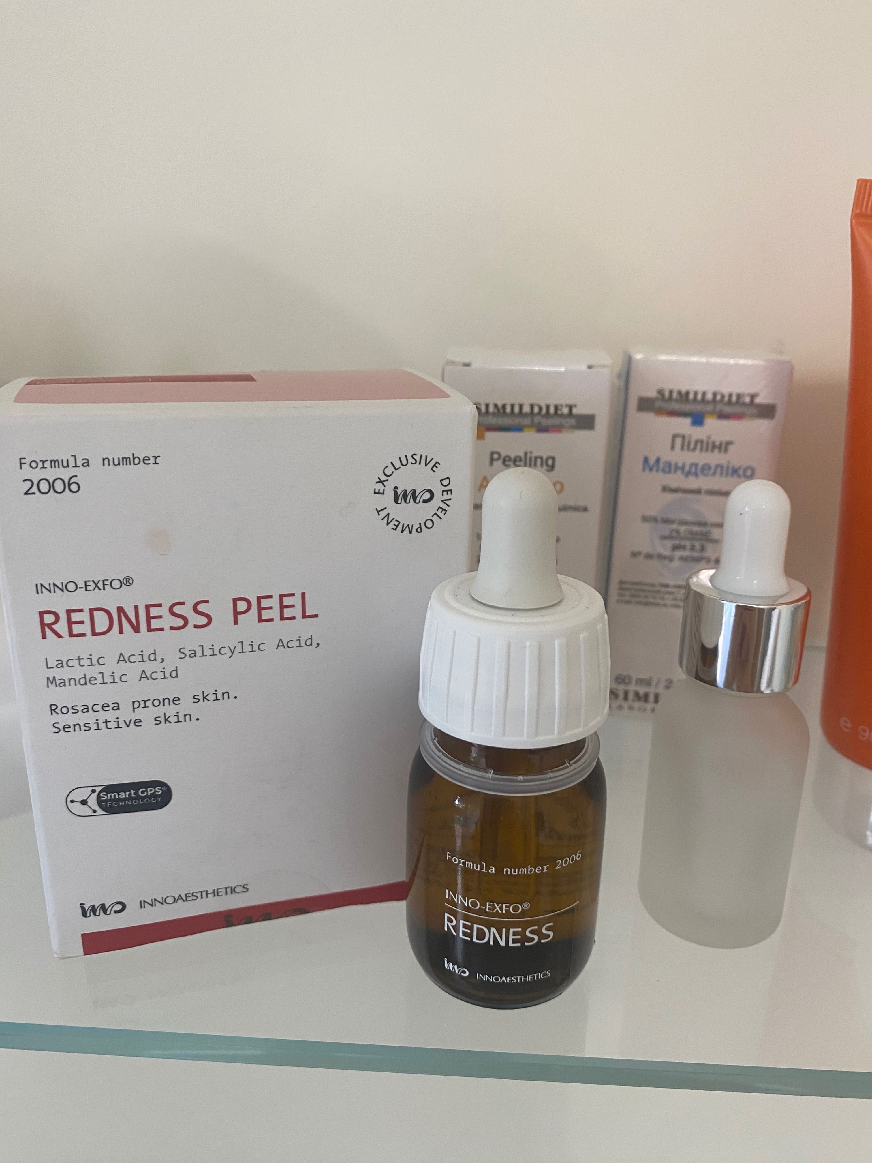 Пілінг Simildiet мигдальний , азелеїновий, INNO Redness розлив