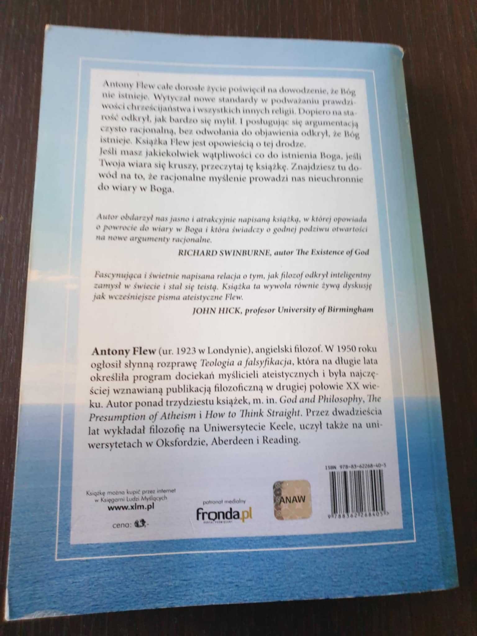 Książka Bóg istnieje. Antony Flew