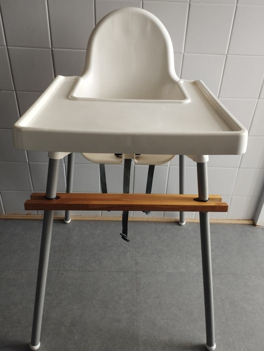 Cadeira refeição para bebe + pousa pés