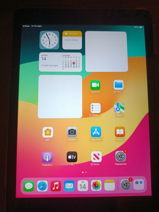 Продам свой iPad 6-го поколения (модель A1893), память 32 ГБ, Wi-Fi