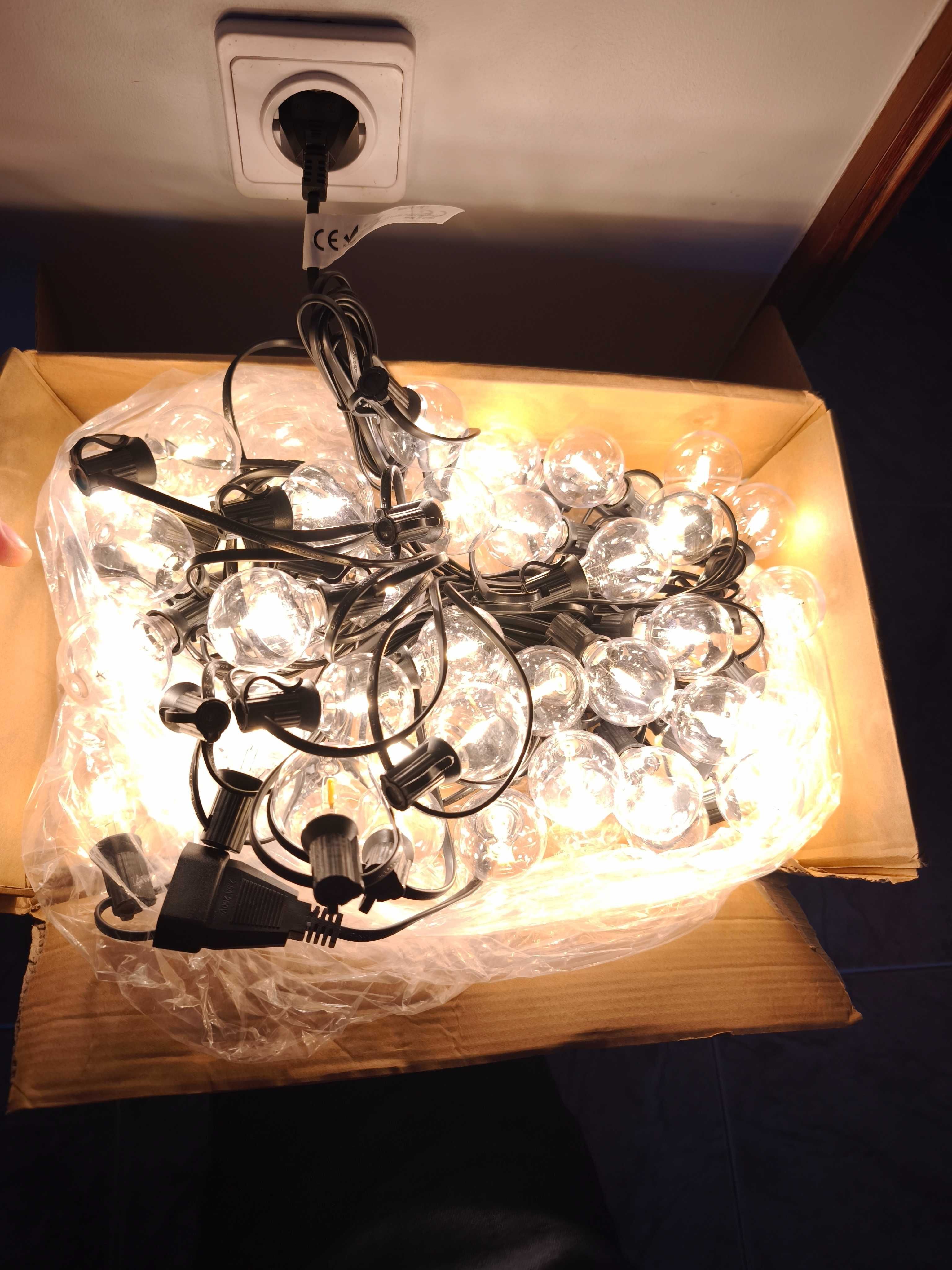 Grinalda 50 Lampadas Led - 17 Metros