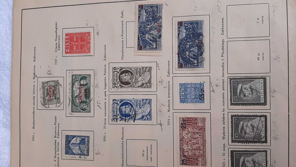 Znaczki pocztowe, album Witkowskiego