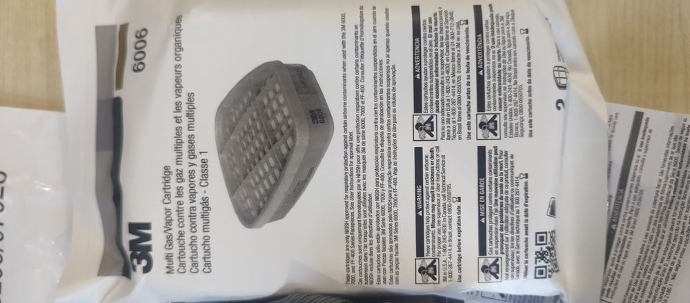 Напівмаска респіратор 3M Респіратор 3М 6200