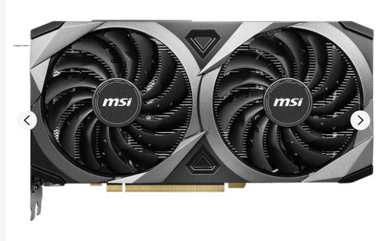 Відеокарта MSIPCI-Ex GeForce RTX 3060 Ventus 2X8GOC 8GB GDDR6 (128bit)