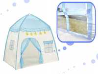 Domek składany baza namiot do zabawy 140cm niebieski