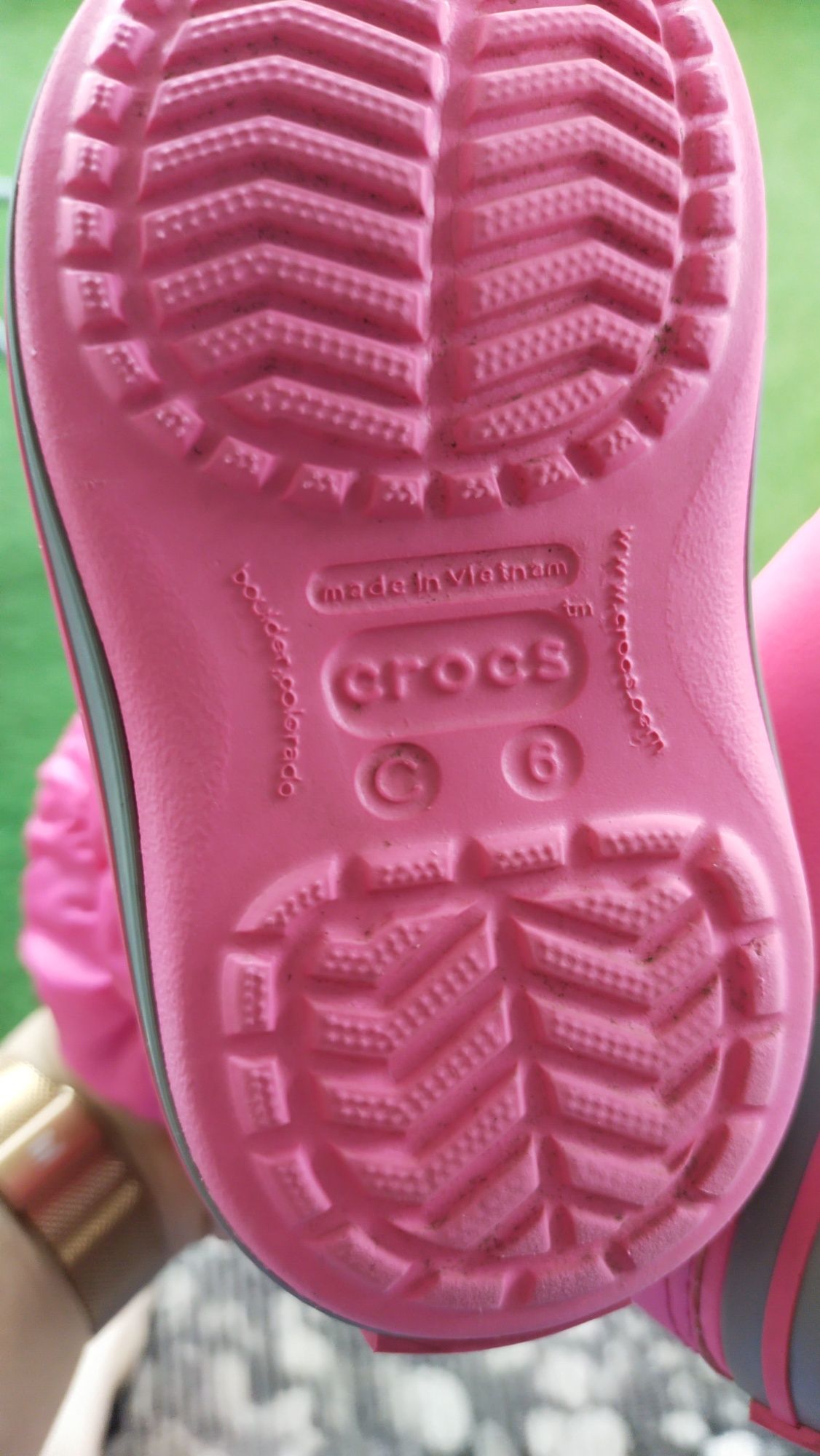 Kalosze kozaczki śniegowce dziewczęce CROCS 22/23