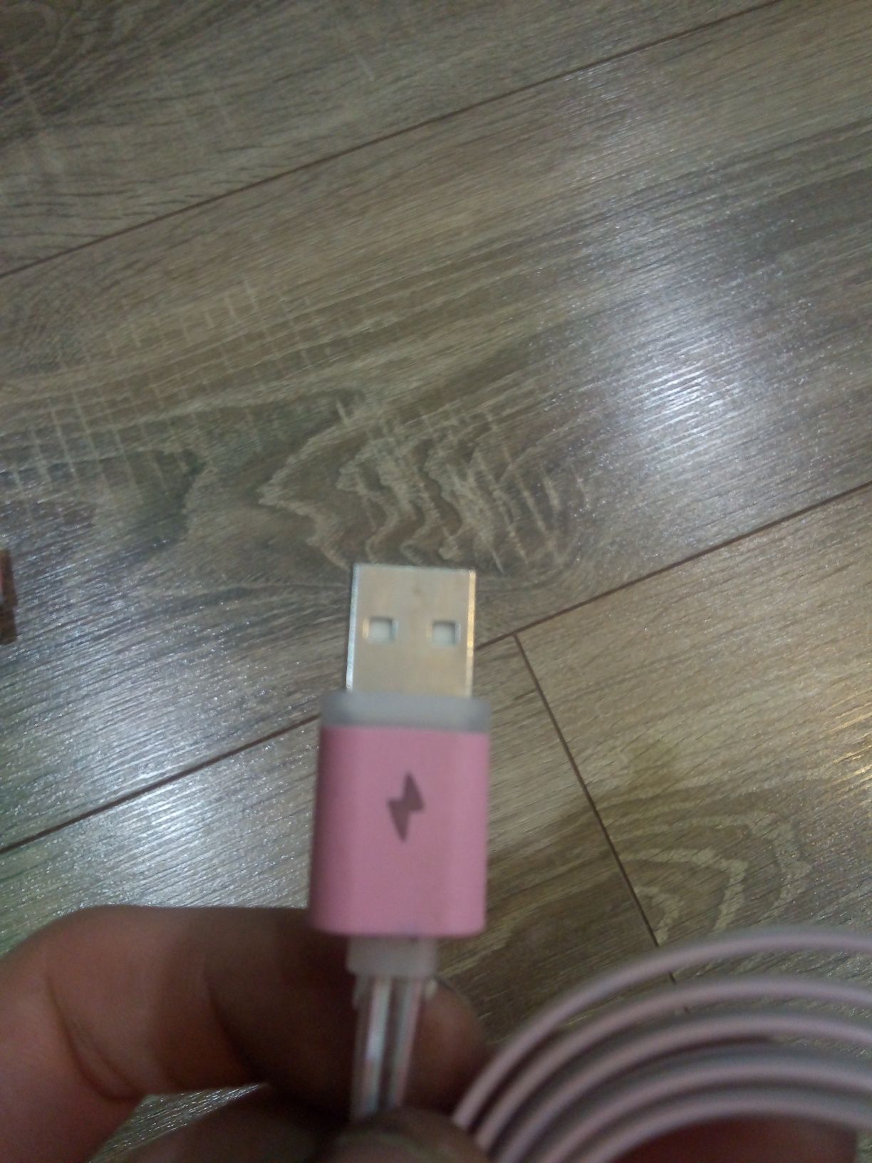 Kabel Micro USB świecący