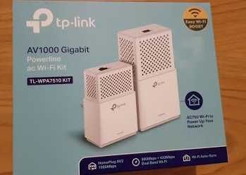 TP-link AV1000 GigaBit powerline Wi-Fi kit
