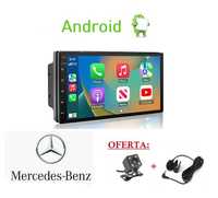 Rádio 2DIN • MERCEDES • W163 W168 W208 W202 W210 R170 W140 • Android