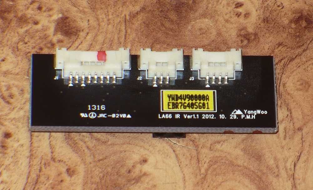 IR Sensor LA66 - TV LG 42LA660S-ZA