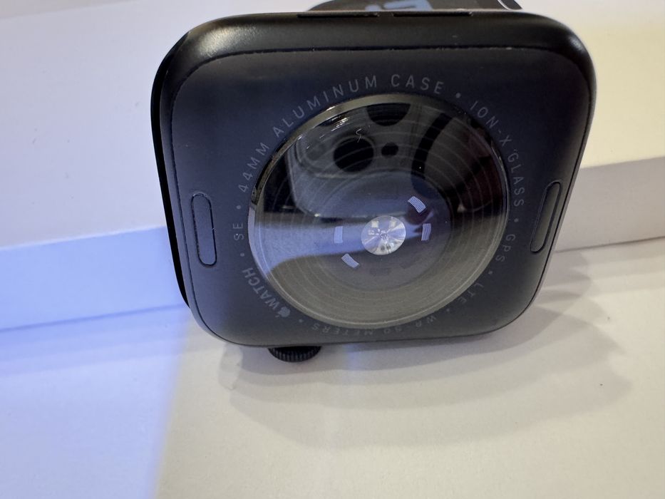 Apple Watch SE 2 44mm, czarny, Gps + Lte, gwarancja