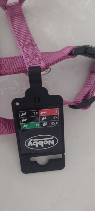 Szelki do smyczy dla psa Nobby nowe S mały pies fiolet