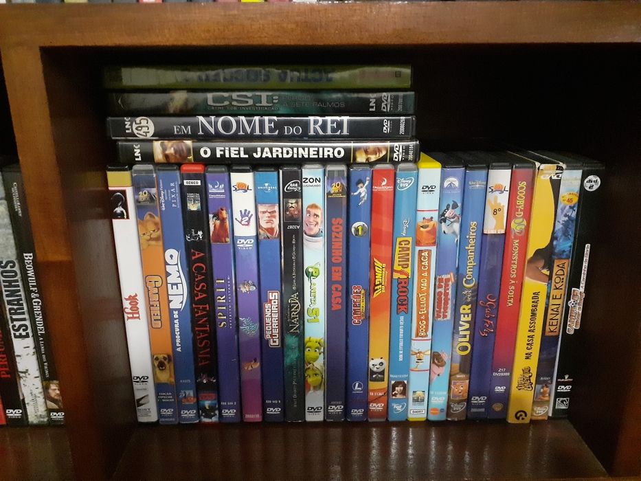 Coleção 338 DVDs (Acção/História/ Comédias/ Infantil)