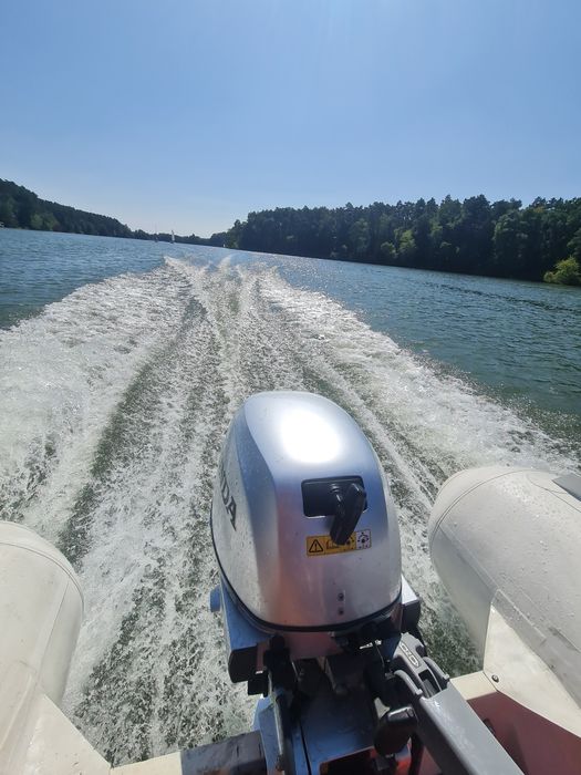 Rib Suzumar + honda bf 20 + przyczepa