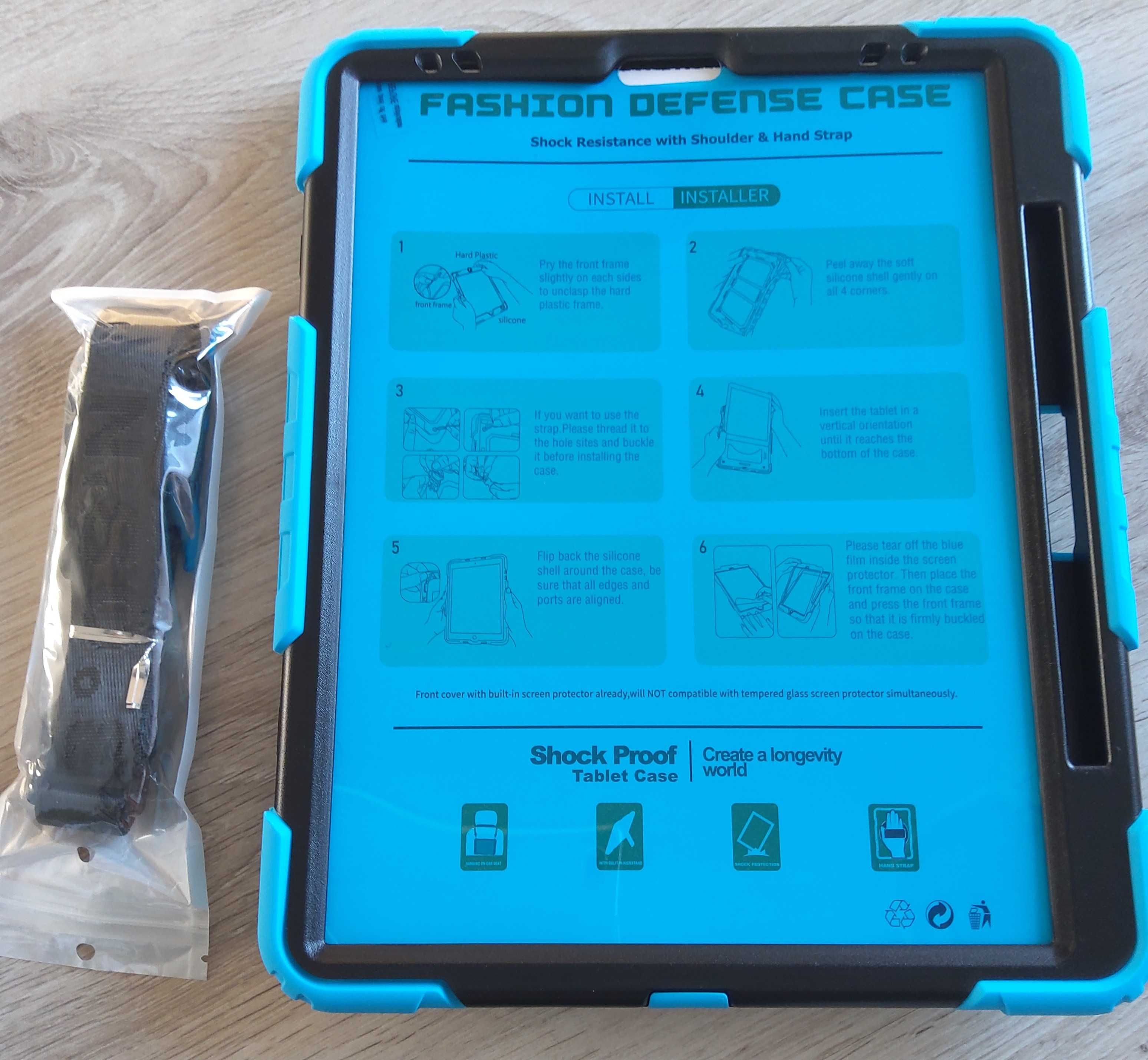 Etui Case na Tablet iPad Pro 5/4/3 12.9" Ochronny Pancerny