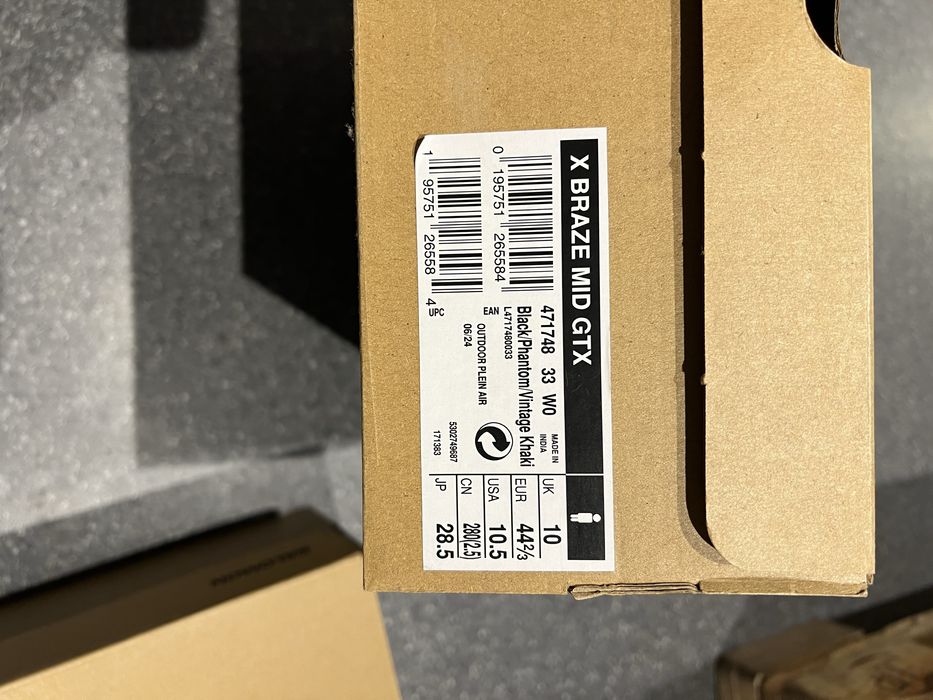 Трекінгові черевики Salomon X Braze Gore-Tex / кросівки