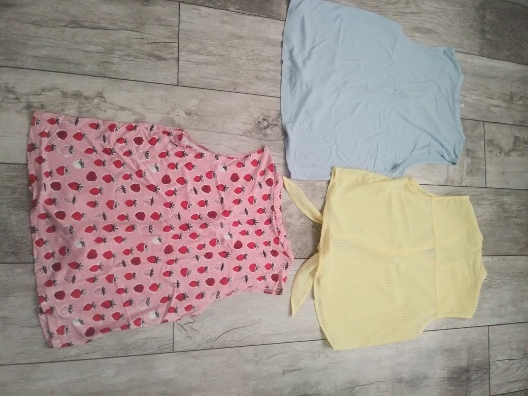 Koszulki topy s cropp 3sztuki