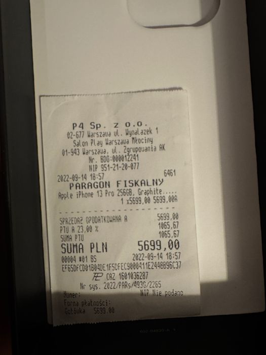 iPhone 13 Pro używany