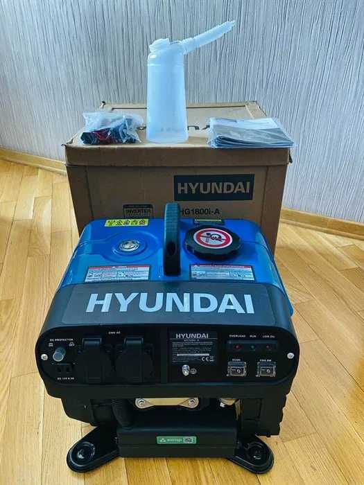 Генератор інверторний , бензиновий Hyundai HG1800i-A