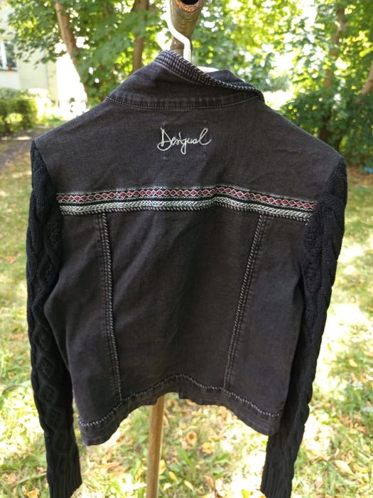 Nowe oryginalne slim stretch lekkie kurtki desigual