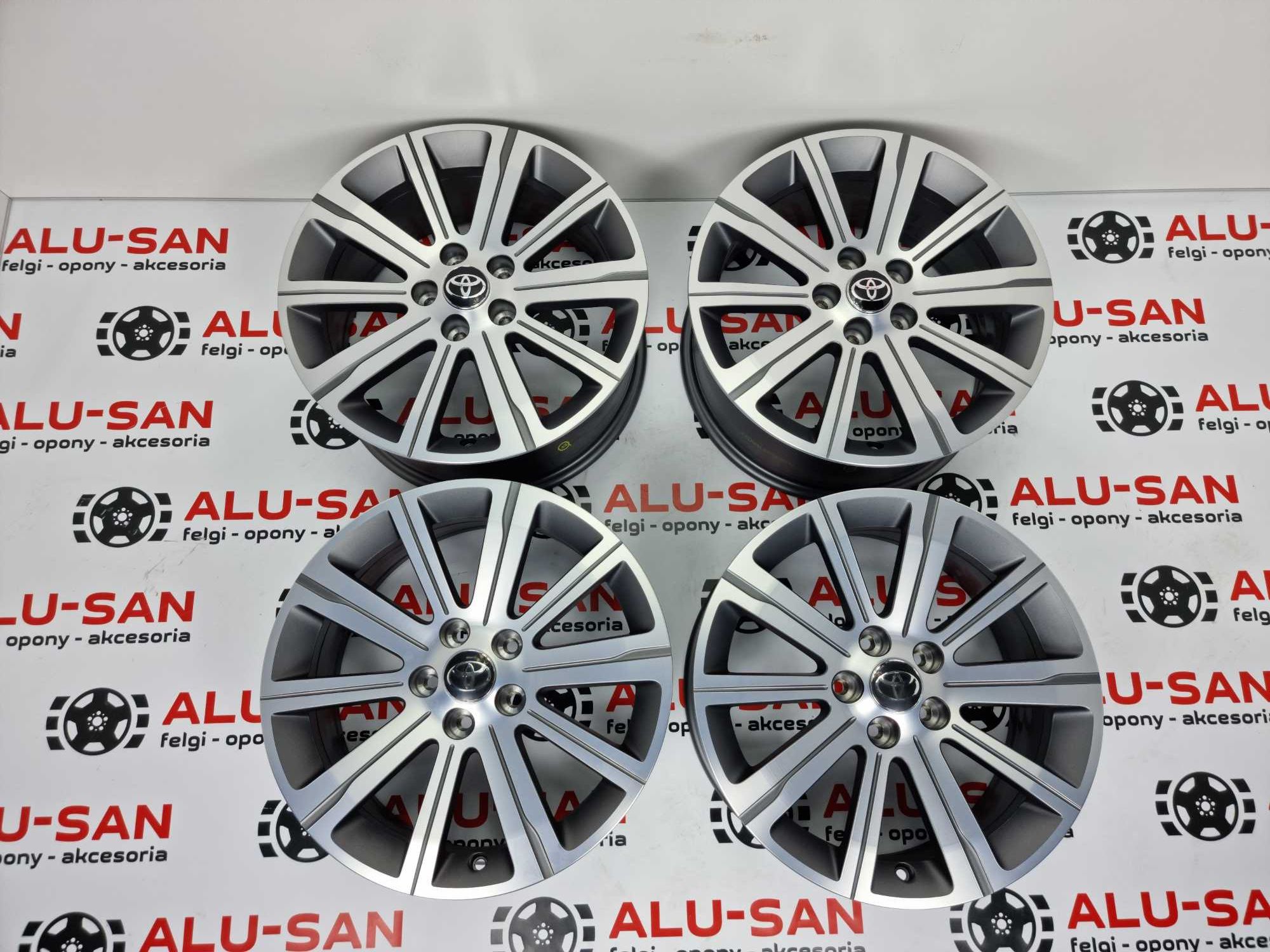 NOWE oryginalne alufelgi TOYOTA 17"  5x108 Proace Grafit Mat Poler