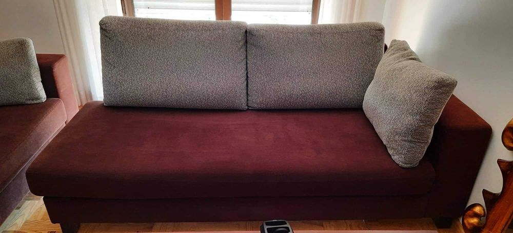 Sofá 3 lugares c chaise long