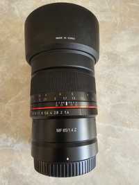 Obiektyw SAMYANG MF 85mm  1.4 Nikon Z