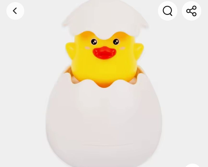 Іграшка для купання, качечка